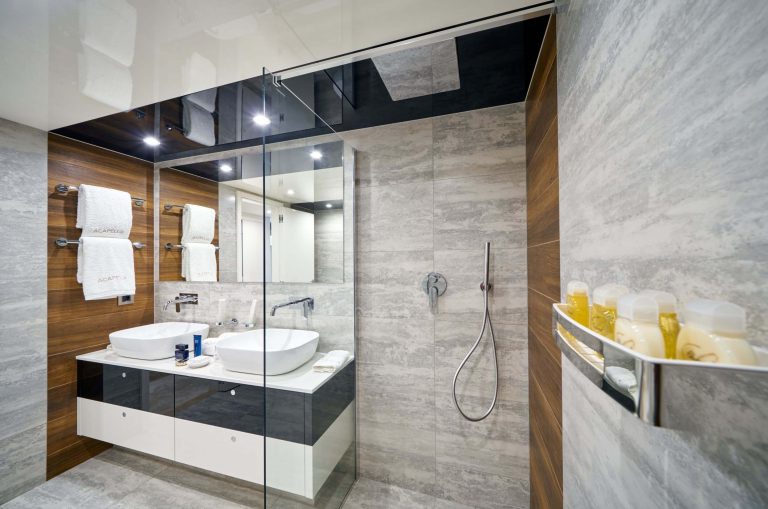 acapella luxury yacht master bathroom