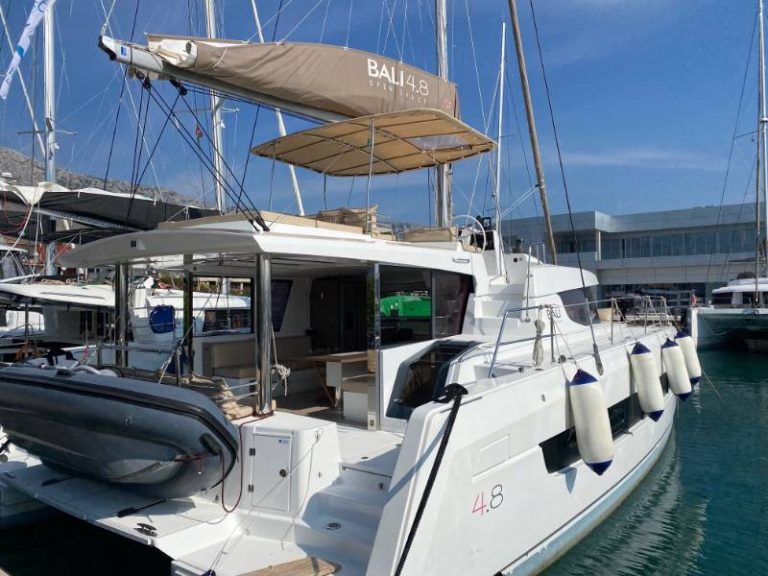 Bali 4.8 Baša catamaran 2020 adriatic charter miles charter adriatic