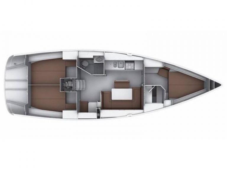 sailing boat bavaria 40 cruiser manta layout