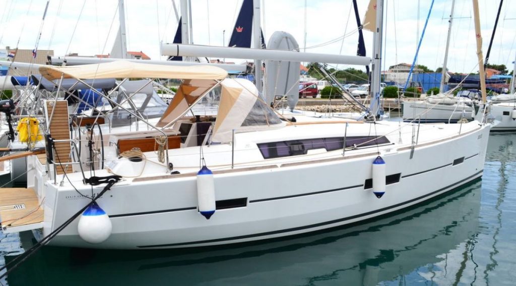 Dufour 412 sailing yacht croatia charter