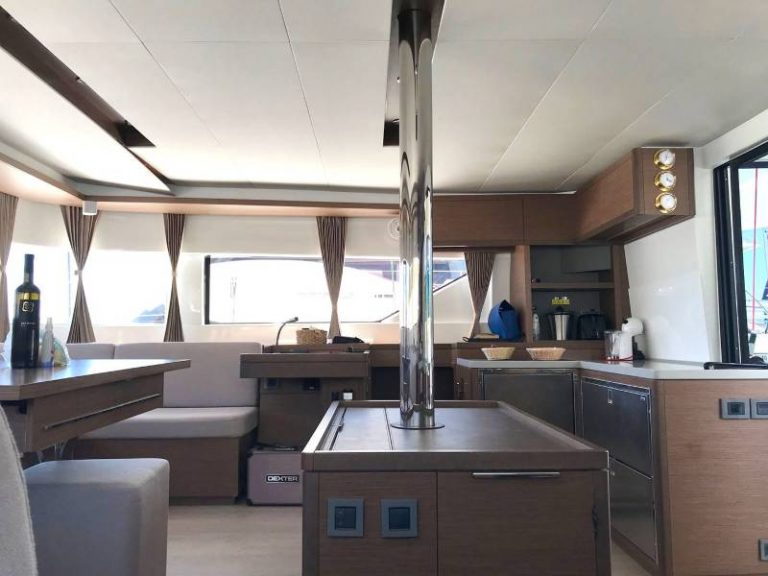 Lagoon 50 Adriatic Leopard catamaran salon