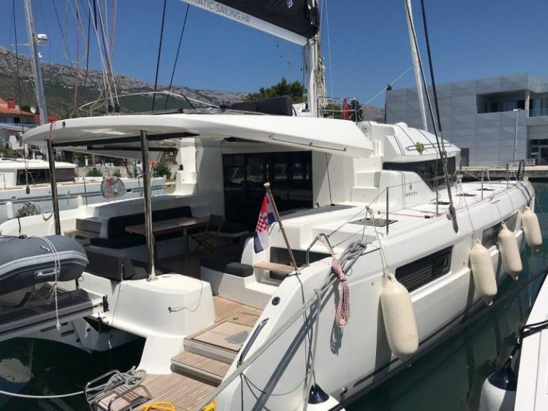 Lagoon 50 Adriatic Leopard catamaran deck