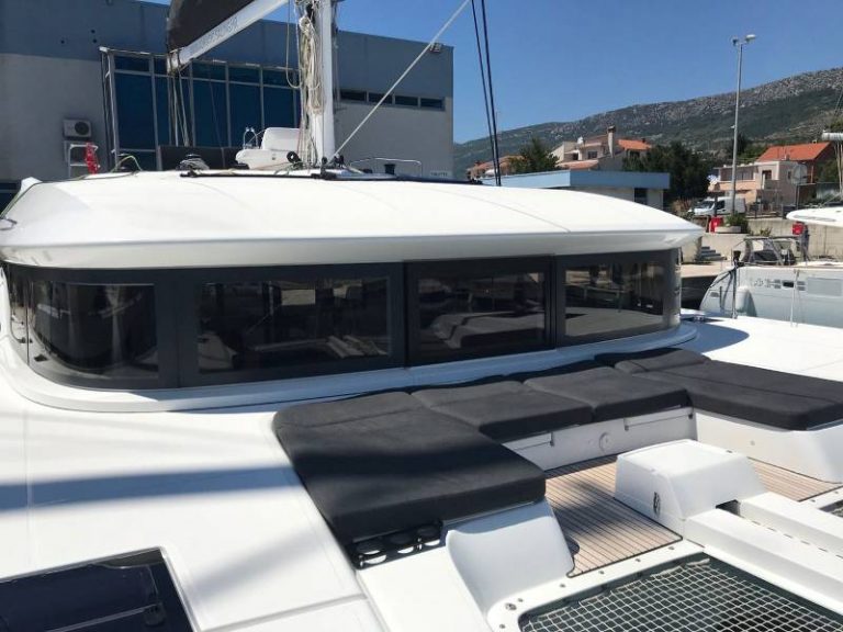 Lagoon 50 Adriatic Leopard catamaran outside view