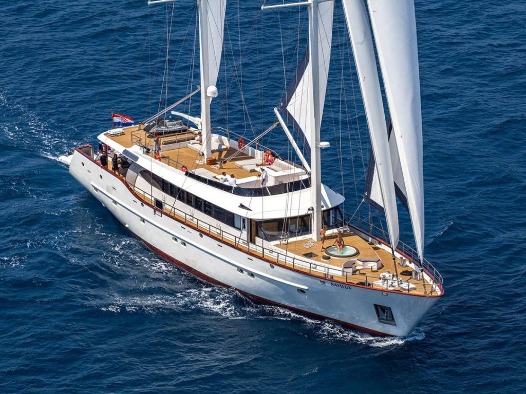 luxury yacht Navilux adriatic charter miles luxury charter