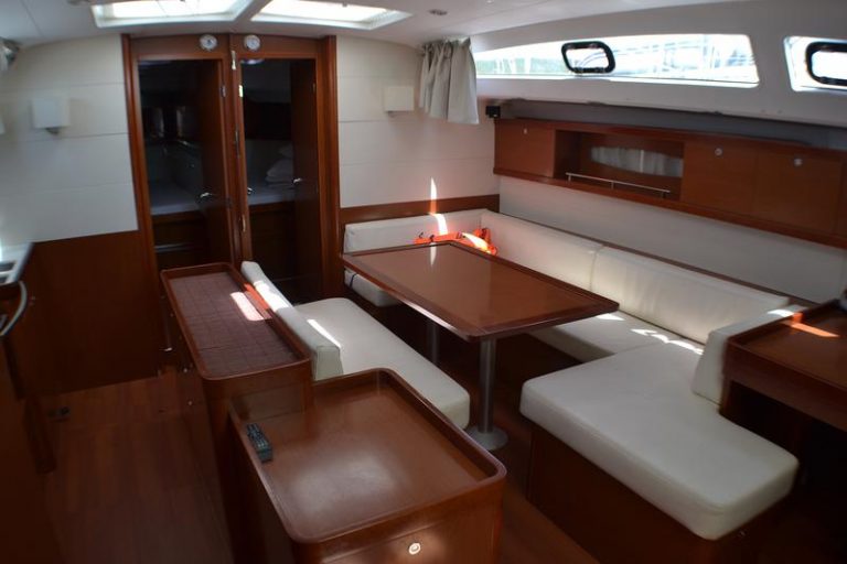 Beneteau Oceanis 50 Opera sailing yacht interior saloon