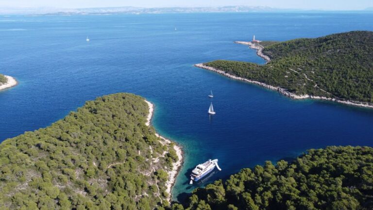 luxury mini cruiser lupus mare adriatic charter miles sailing croatia