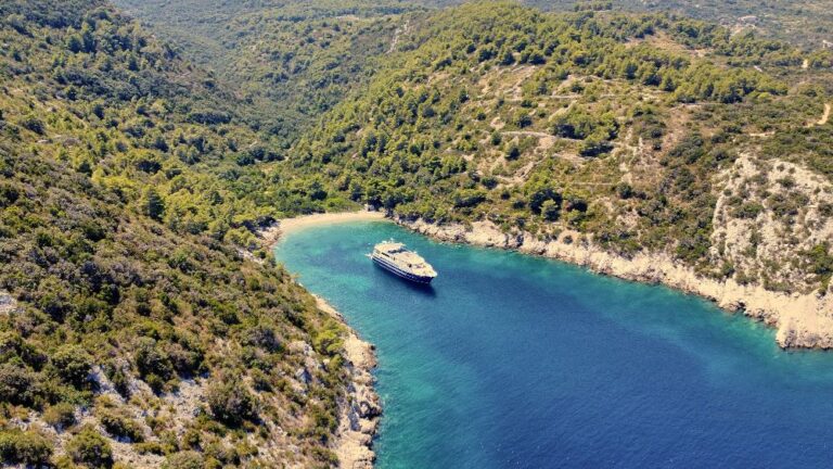 luxury mini cruiser lupus mare adriatic charter miles island explore