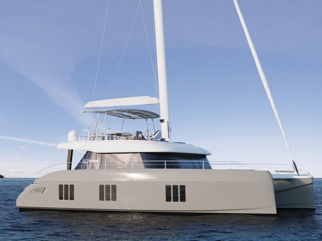 Sunreef 50 Zara luxury catamaran cruising Croatia