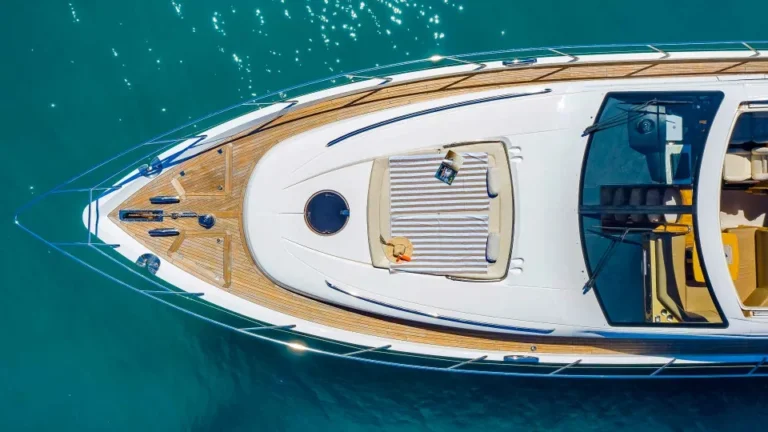 Princess V65 Spice of life II aerial view