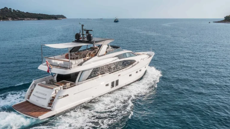 San lorenzo 78 secundus luxury yacht crewed charter