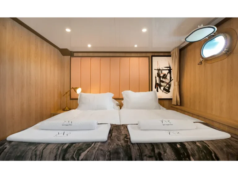 Agape Rose luxury yacht cabin