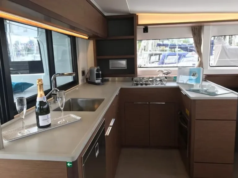 lagoon 46 lady point catamaran kitchen