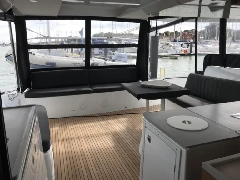 lagoon 46 lady point catamaran saloon