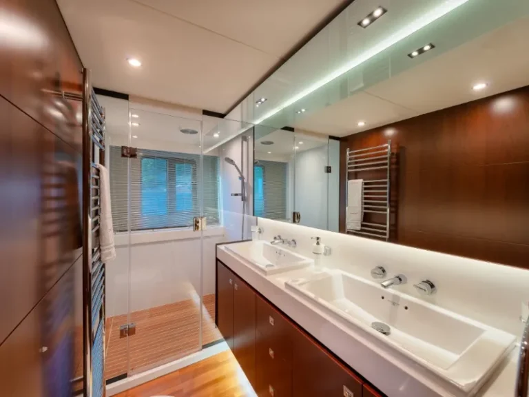 princess 72 fly champion luxury yacht toilet