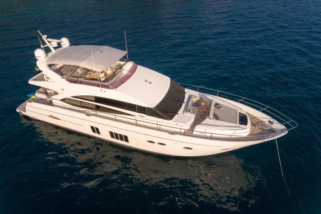 princess 72 fly champion luxury yacht