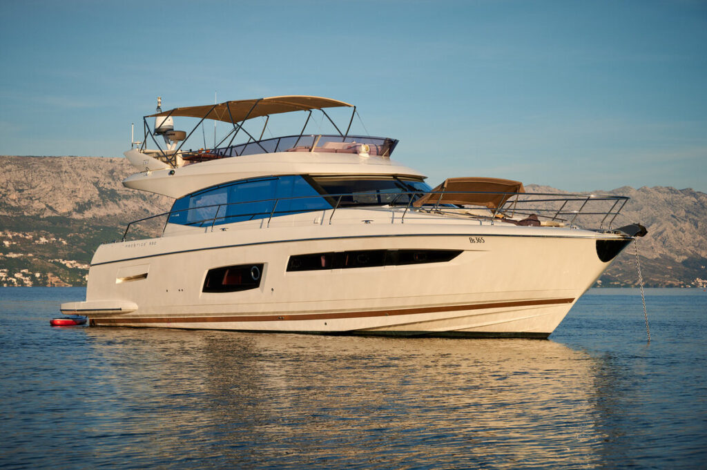 prestige 550 for charter in croatia adriatic charter miles