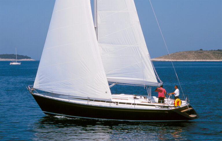 sailing yacht grand soleil 46.3 sibenik adriatic charter miles bowthruster