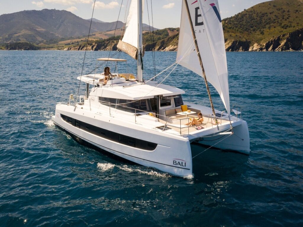 catamaran bali 4.2 adriatic charter miles croatia charter