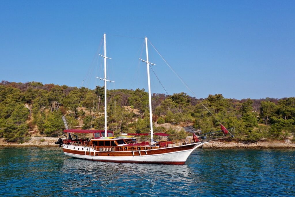 gulet tango adriatic charter miles sailing croatia